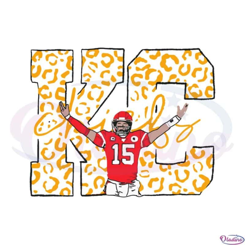 Saint Patrick Mahomes SVG, Mahomes Kansas City SVG