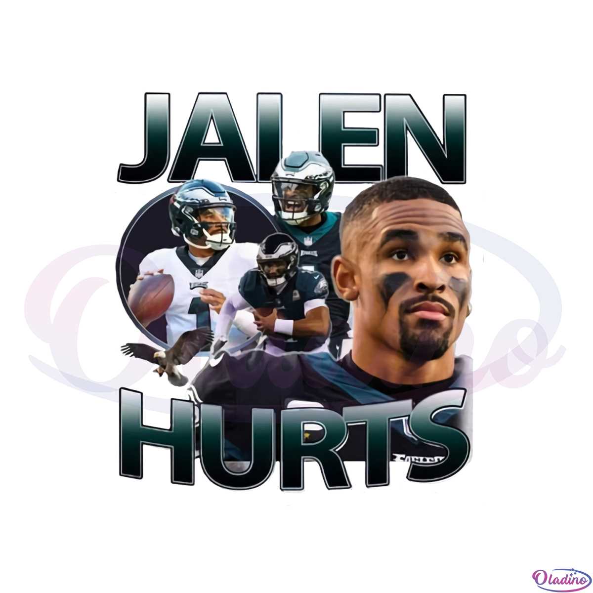 Sport Design - Jalen Hurts - Poster - Philadelphia Poster Designed