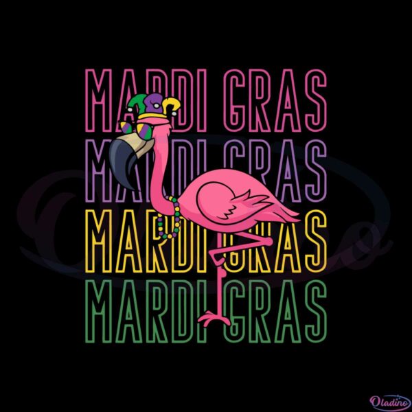 mardi-gras-flamingo-cute-svg-for-cricut-sublimation-files