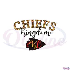 chiefs-kingdom-leopard-arrow-png-for-cricut-sublimation-files