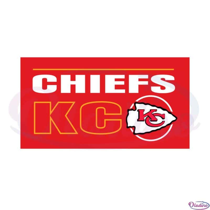 Kansas City Chiefs Arrowhead Logo - SVG Graphic & Cut File