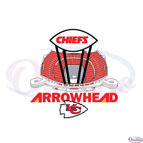 kansas-city-chiefs-arrowhead-stadium-svg-graphic-designs-files