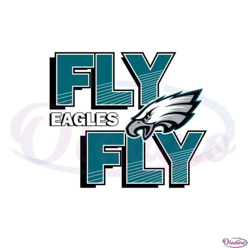 Philadelphia Football Est. 1933 Fly Eagles Fly - Vintage Black Text