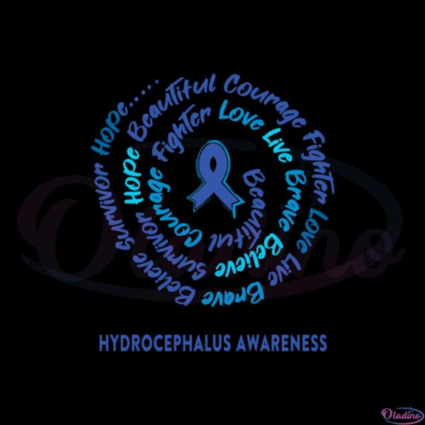 hydrocephalus-awareness-support-hydrocephalus-warrior-ribbon-svg