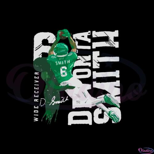 devonta-smith-wide-receiver-philadelphia-eagles-svg-cutting-files