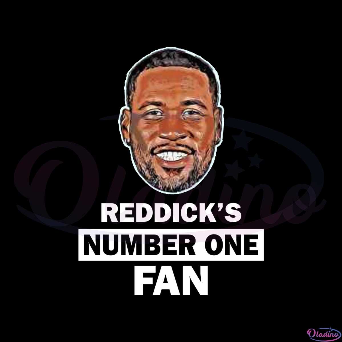 Haason Reddick Number One Fan PNG Sublimation Designs