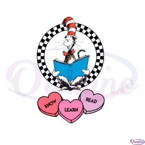 dr-seuss-know-learn-read-cat-in-the-hat-svg-cutting-files