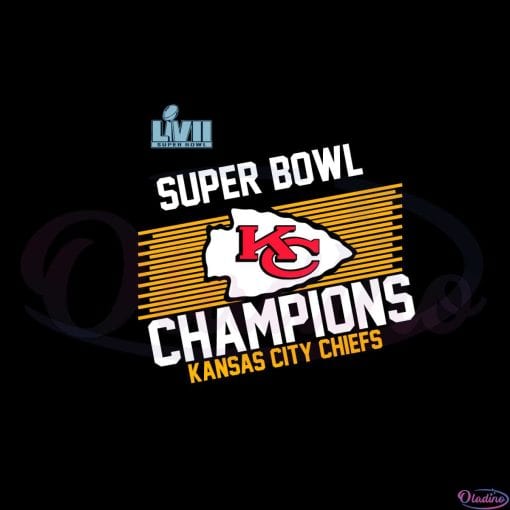 Kc Chiefs Super Bowl Lvii Champion Svg Graphic Designs Files