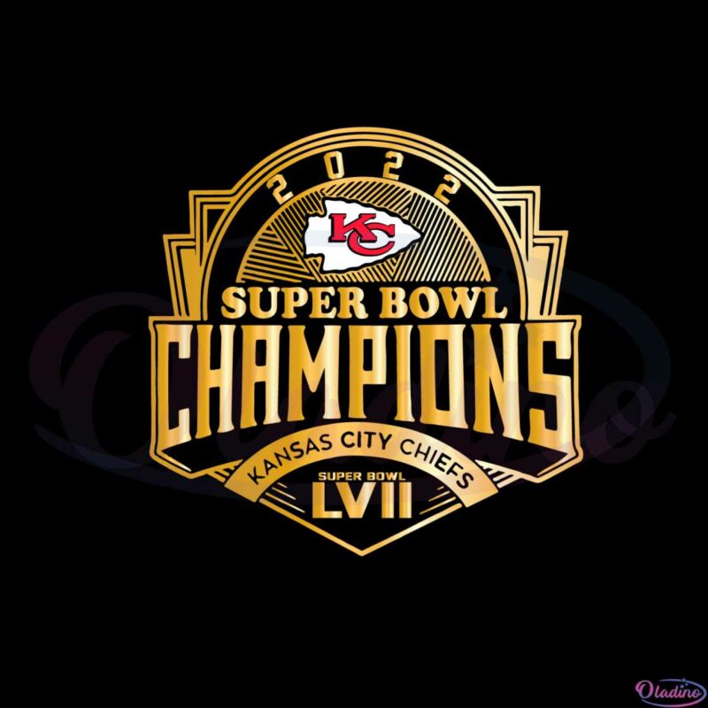 Kansas City Chiefs Super Bowl Lvii Champions 2023 Football Champions Svg