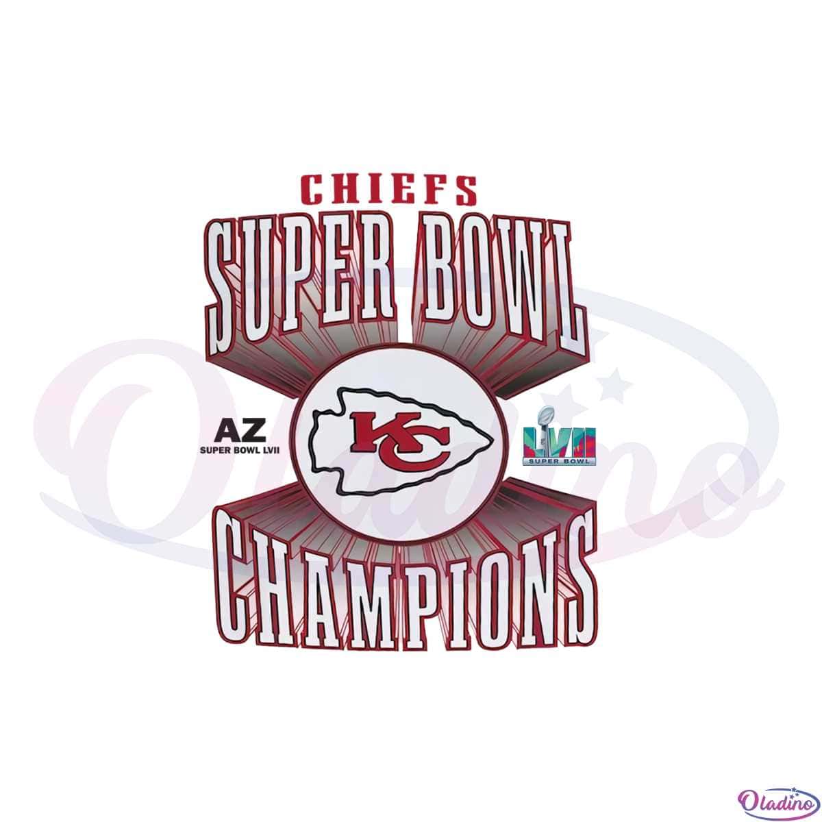 Chiefs Super Bowl Champion Logo SVG