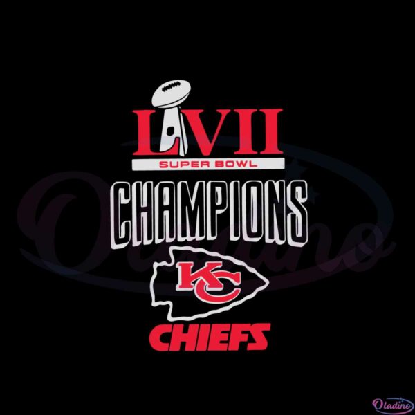Super Bowl SVG - Chiefs Super Bowl 54 LIV Champions SVG By