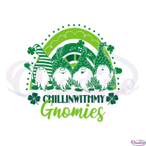 chillin-with-my-gnomies-st-patricks-day-shamrock-svg-file