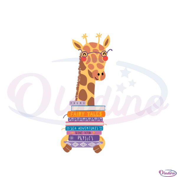 kids-giraffe-bookish-svg-files-for-cricut-sublimation-files