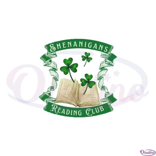 shenanigans-reading-club-funny-lover-st-patricks-day-png