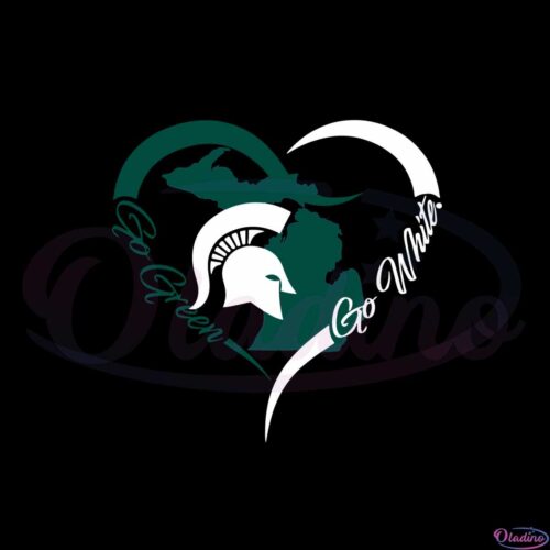 spartan-strong-go-green-heart-michigan-state-university-svg