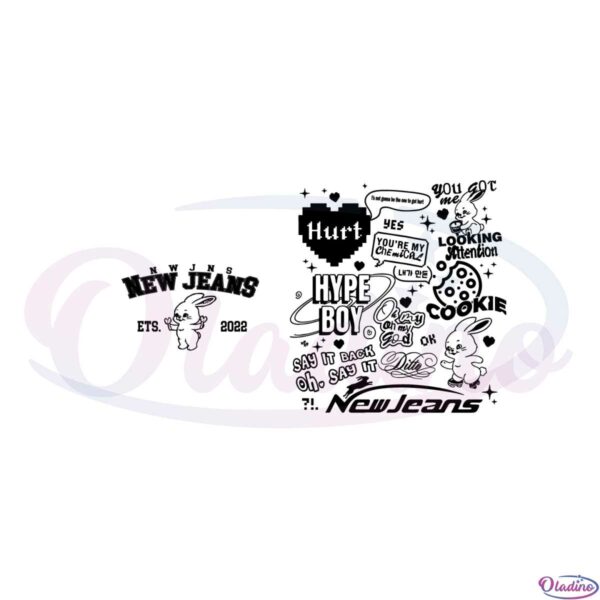 newjeans-track-list-album-kpop-fans-svg-graphic-designs-files