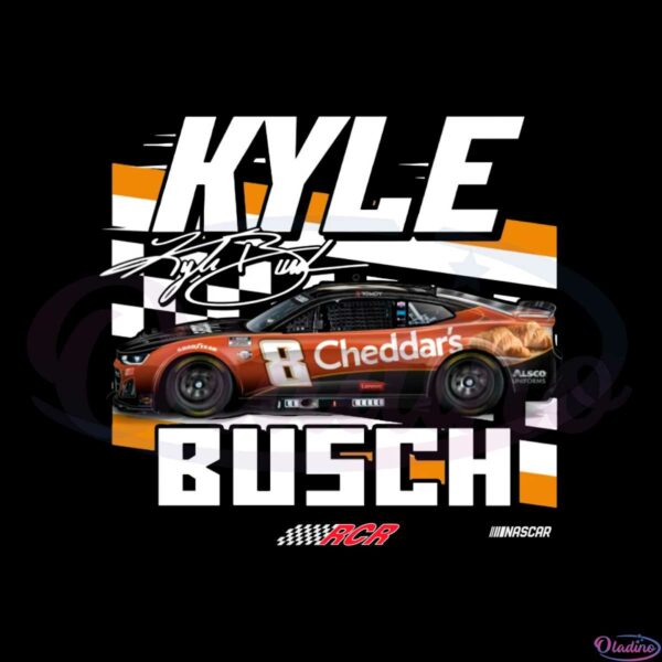 kyle-busch-checkered-flag-black-fast-or-last-png-sublimation