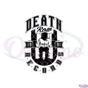 death-row-records-1991-american-record-label-svg-cutting-files