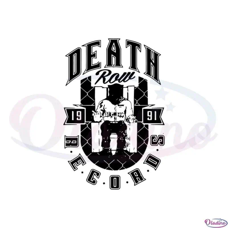 death-row-records-1991-american-record-label-svg-cutting-files