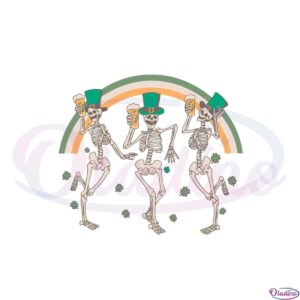 st-patricks-day-festival-skeletons-svg-graphic-designs-files