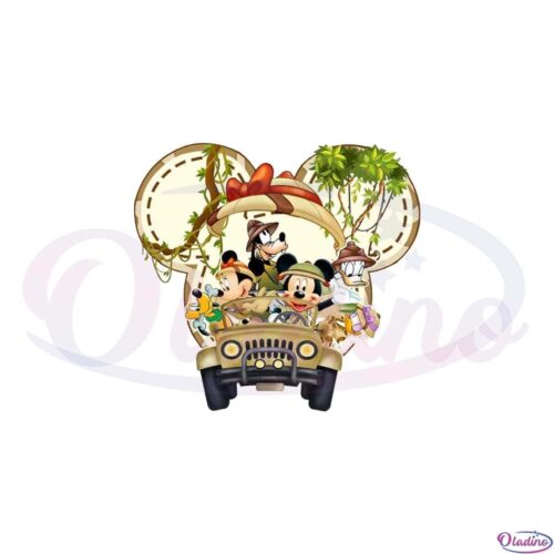 disney-animal-kingdom-mickey-and-minnie-png-sublimation