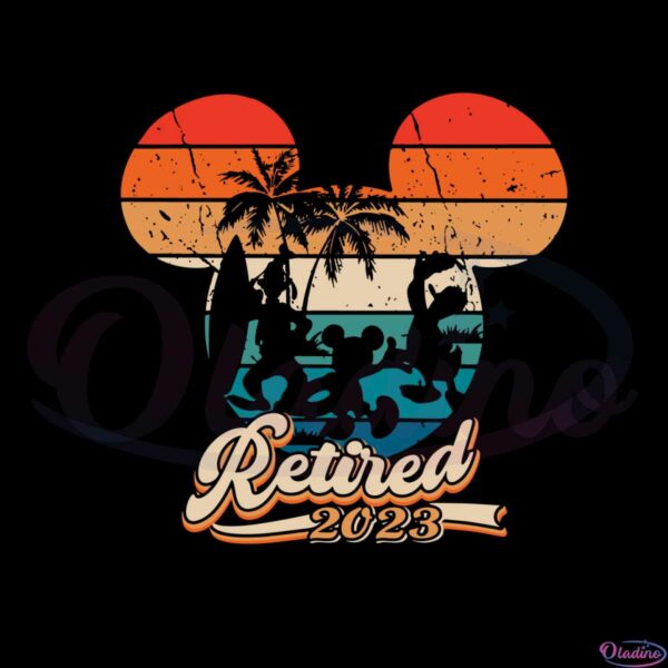 retro-sunset-retired-2023-mickey-and-friends-svg-cutting-files