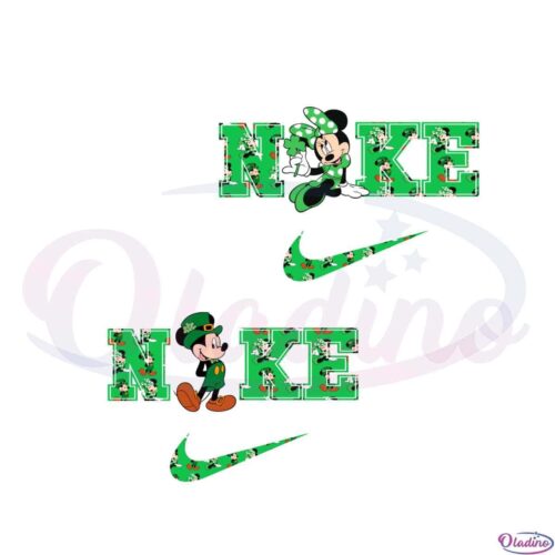 mickey-and-minnie-st-patrick-day-nike-logo-svg-cutting-files