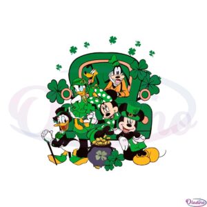 st-patricks-day-mickey-and-friends-shamrock-svg-cutting-files