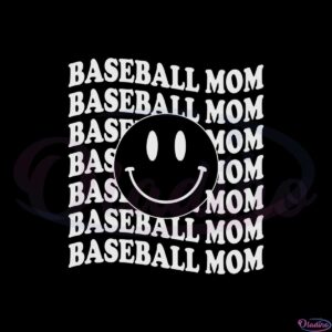 groovy-smiley-baseball-mom-svg-graphic-designs-files