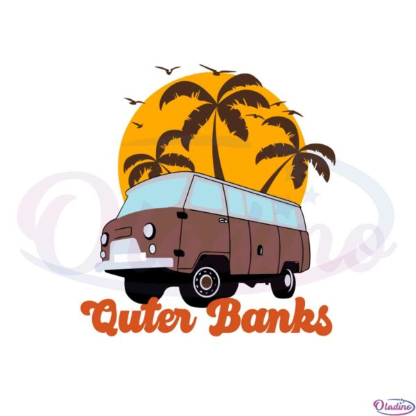 outer-banks-vintage-van-svg-best-graphic-designs-cutting-files