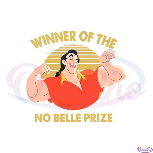 beauty-and-the-beast-gaston-winner-of-the-no-belle-prize-svg