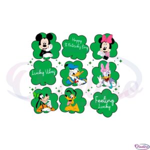 mickey-and-friends-saint-patricks-day-lucky-shamrock-svg