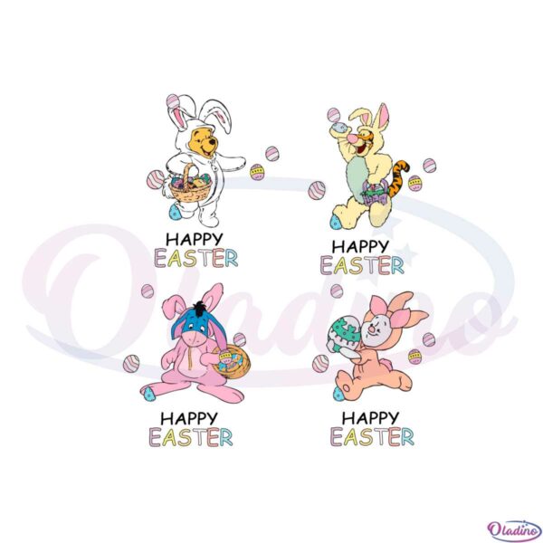 happy-easter-day-winnie-the-pooh-and-friend-easter-bunny-cosplay-svg
