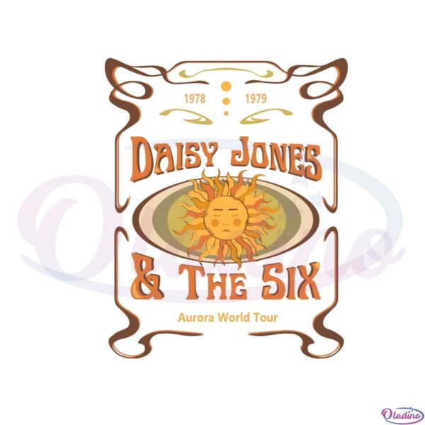 daisy-jones-and-the-six-aurora-world-tour-tv-series-svg