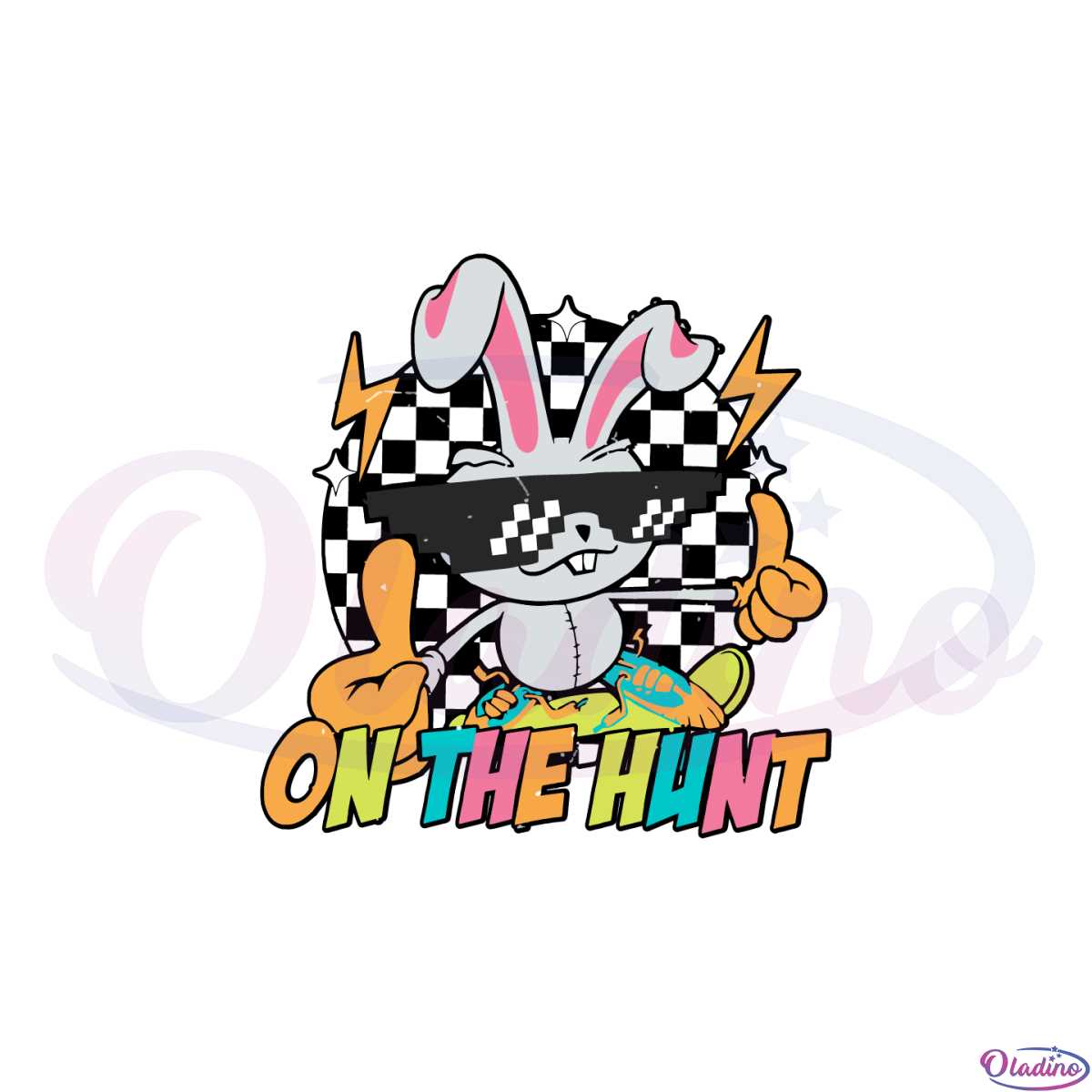on-the-hunt-easter-cute-retro-easter-bunny-svg-cutting-files