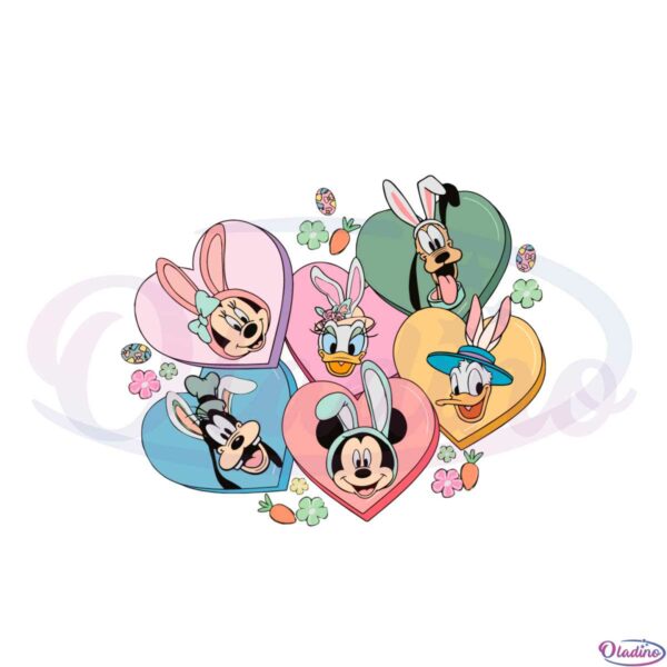 mickey-and-friends-happy-easter-heart-svg-graphic-designs-files