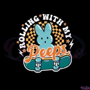 rolling-with-my-peeps-cute-retro-easter-bunny-svg-cutting-files