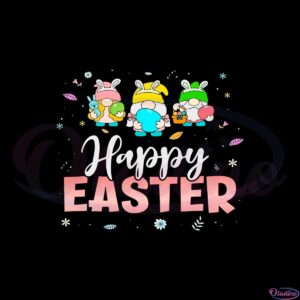 happy-easter-day-cute-gnomes-with-bunny-ears-and-eggs-svg