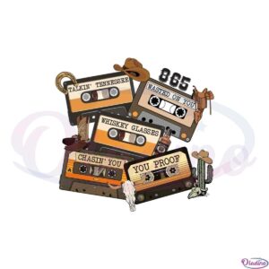 vintage-wallen-western-cassette-png-sublimation-designs