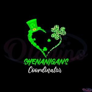 shenanigans-coordinator-green-heart-shamrock-st-patricks-day-svg