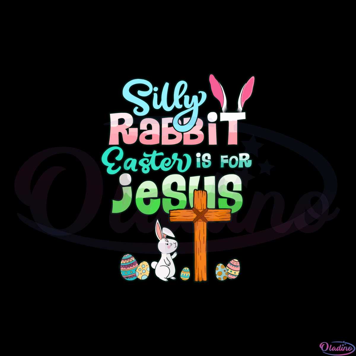 funny-easter-day-silly-rabbit-easter-is-for-jesus-christians-svg