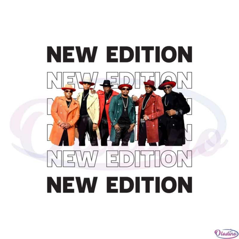 New Edition Legacy Tour New Edition Fans PNG Sublimation Designs