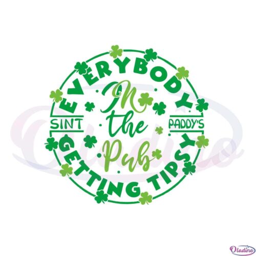 everybody-in-the-pub-getting-tipsy-st-patricks-day-shamrock-svg