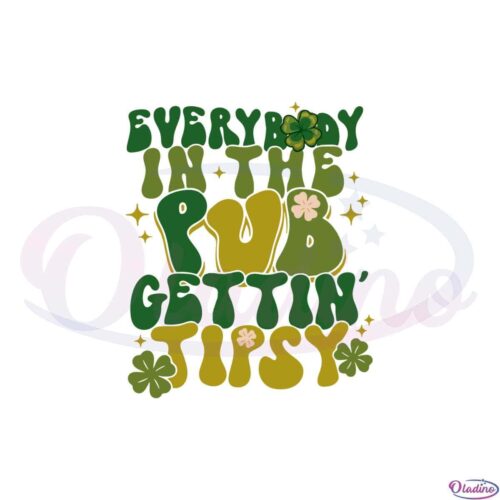 everybody-in-the-pub-getting-tipsy-cute-st-patricks-day-svg