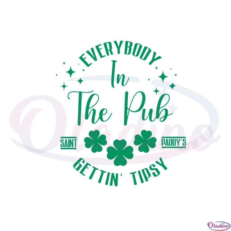 everybody-in-the-pub-getting-tipsy-cute-st-patricks-day-svg