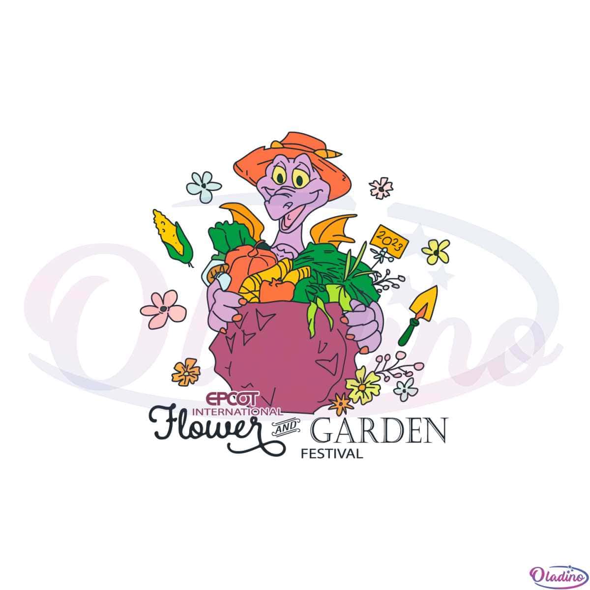 Epcot International Flower And Garden Festival 2023 Svg