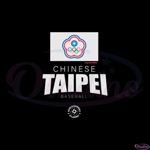 chinese-taipei-baseball-legends-2023-world-baseball-classic-svg