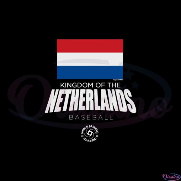 netherlands-baseball-legends-2023-world-baseball-classic-svg