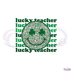 lucky-teacher-smiley-face-leopard-svg-graphic-designs-files