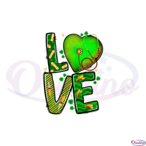 love-nurse-shamrock-leopard-svg-graphic-designs-files